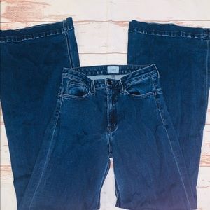 Hudson Wide Leg Flare Jeans!